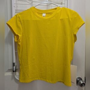 NWT Lululemon Organic Cotton Baby Tee